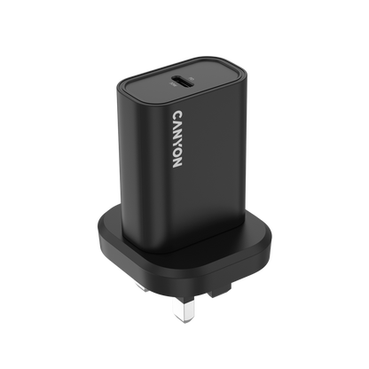 Ładowarka 30W 1xPD Canyon 30CL czarna do telefonu