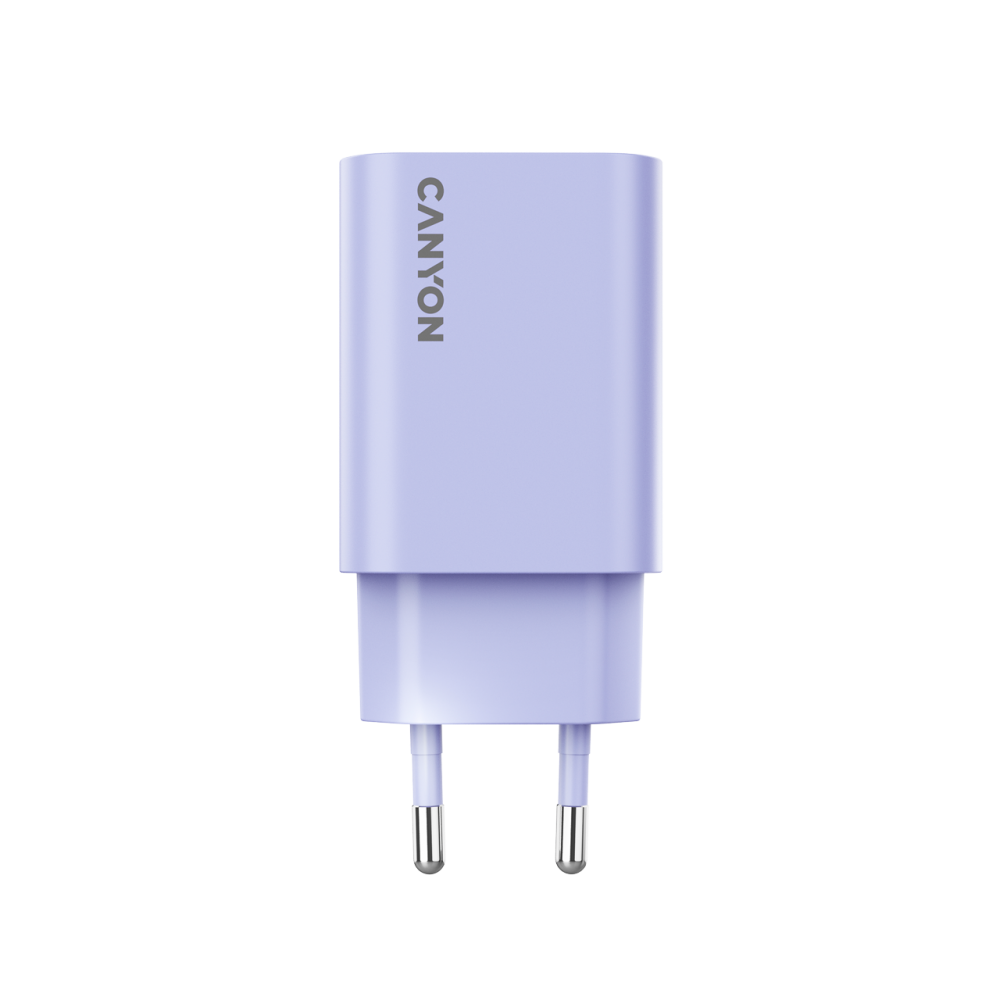 Ładowarka sieciowa 30W 1xPD EU Canyon OnCharge 30CL fioletowy