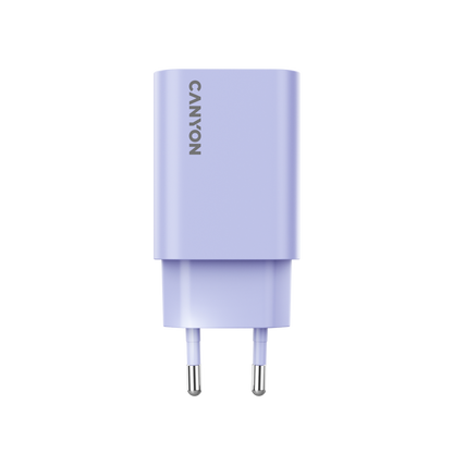 Ładowarka sieciowa 30W 1xPD EU Canyon OnCharge 30CL fioletowy