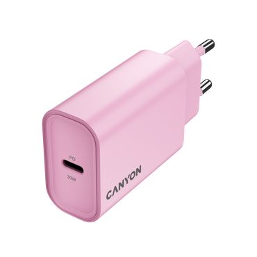 30W 1xPD EU Canyon 30CL Pink Wall Charger