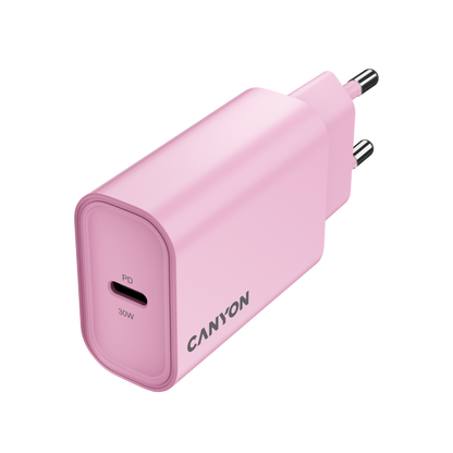 30W 1xPD EU Canyon 30CL Ladegerät, pink