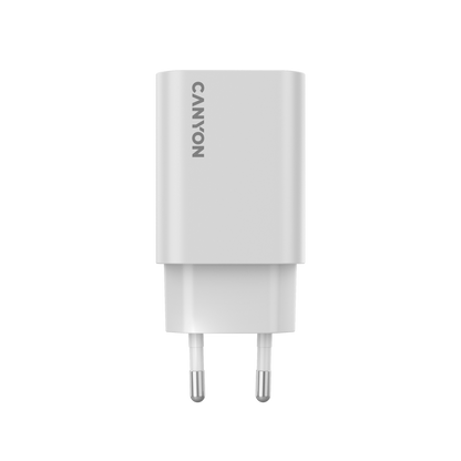 Ładowarka sieciowa 30W 1xPD Canyon 30CL biała