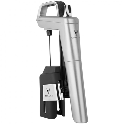 CORAVIN Timeless Six Plus System do przechowywania wina Srebrny