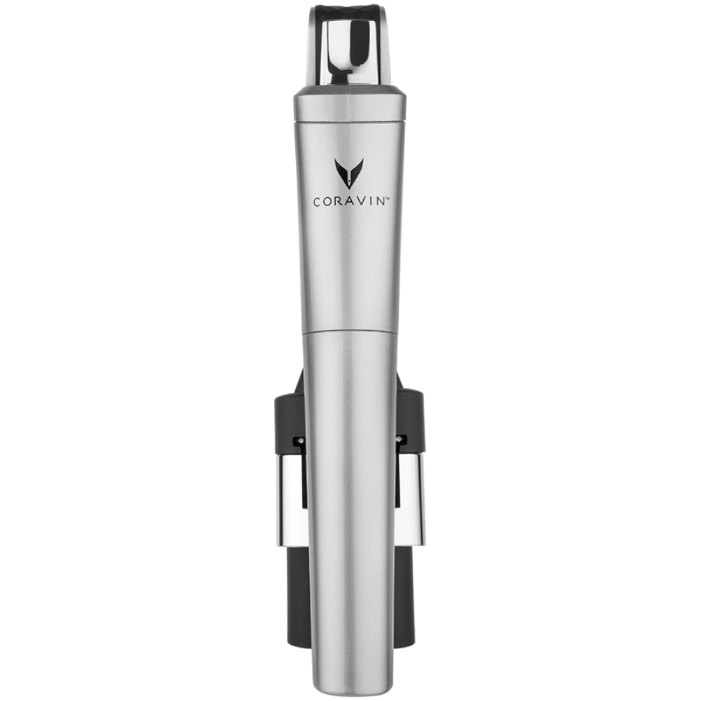 CORAVIN Timeless Six Plus System do przechowywania wina Srebrny