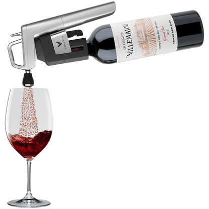 CORAVIN Timeless Six Plus System do przechowywania wina Srebrny