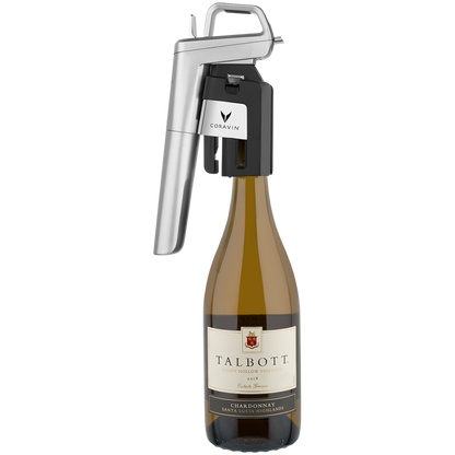 CORAVIN Timeless Six Plus System do przechowywania wina Srebrny