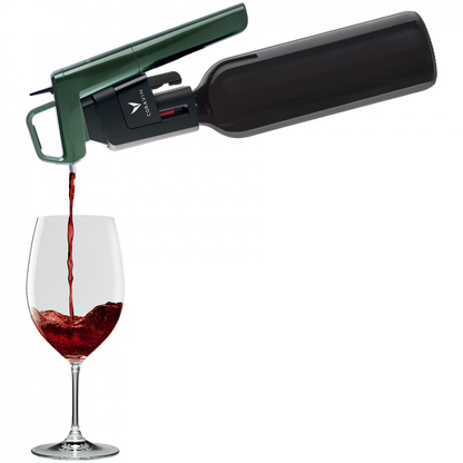 CORAVIN Timeless Six Plus System do przechowywania wina Zielony