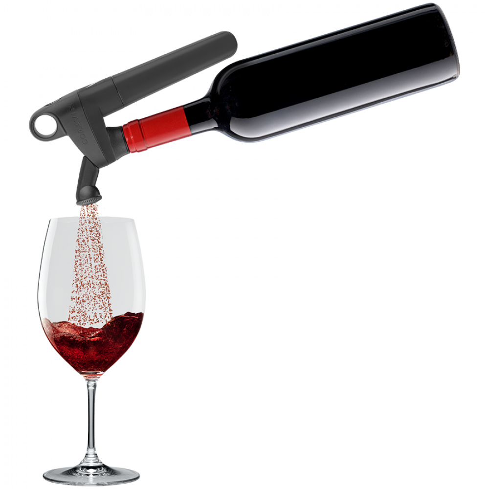 CORAVIN Pivot Aerator do przechowywania wina Czarny