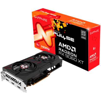 Karta graficzna SAPPHIRE PULSE AMD Radeon RX 9060 XT OC 8 GB GDDR6