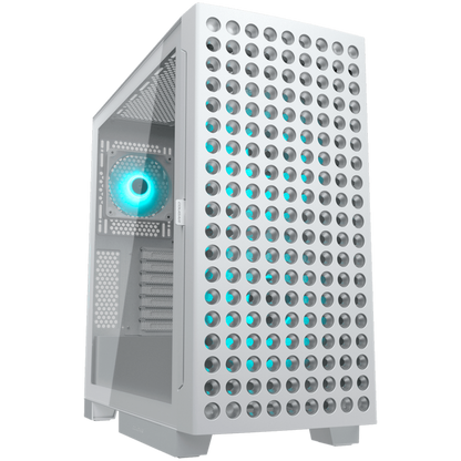 PC-Gehäuse COUGAR AIRFACE ECO RGB Midi-Tower weiß