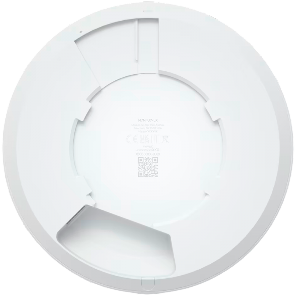 AP sufitowy Ubiquiti UniFi U7 LR zewnętrzny 2.5 Gbps biały