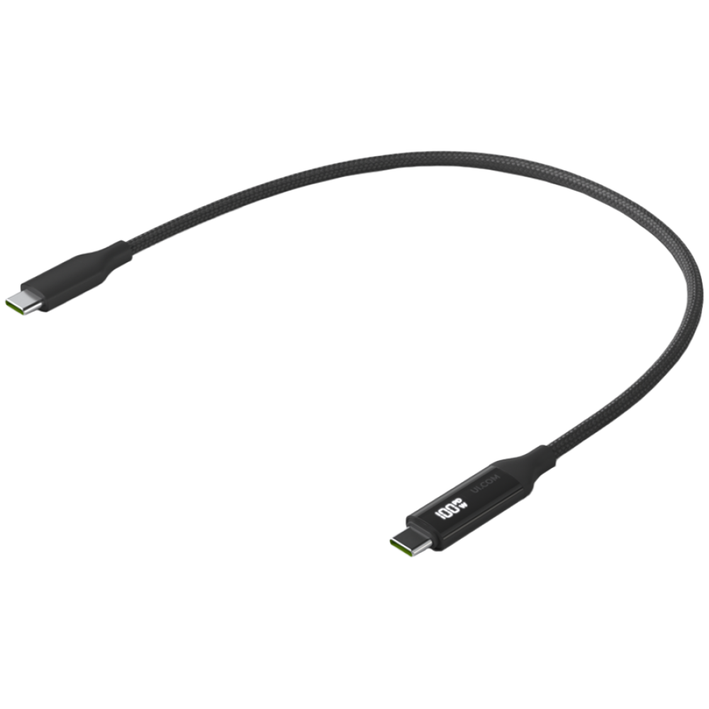 Kabel USB-C 100W Ubiquiti UACC-Cable-USB-0.3M czarny