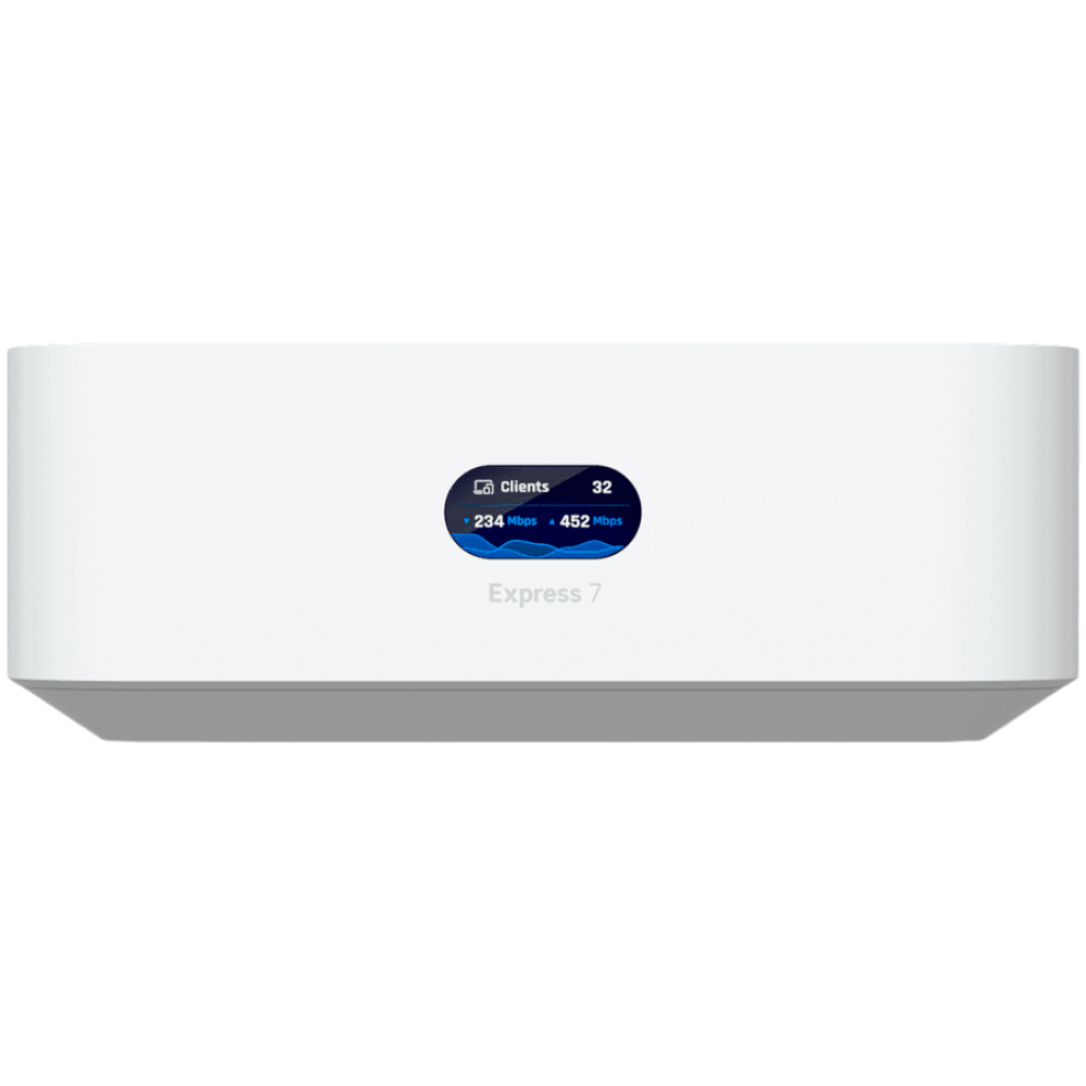 Ubiquiti UniFi Express 7 UX7 10G Cloud Gateway WiFi 7 2.5 GbE RJ45