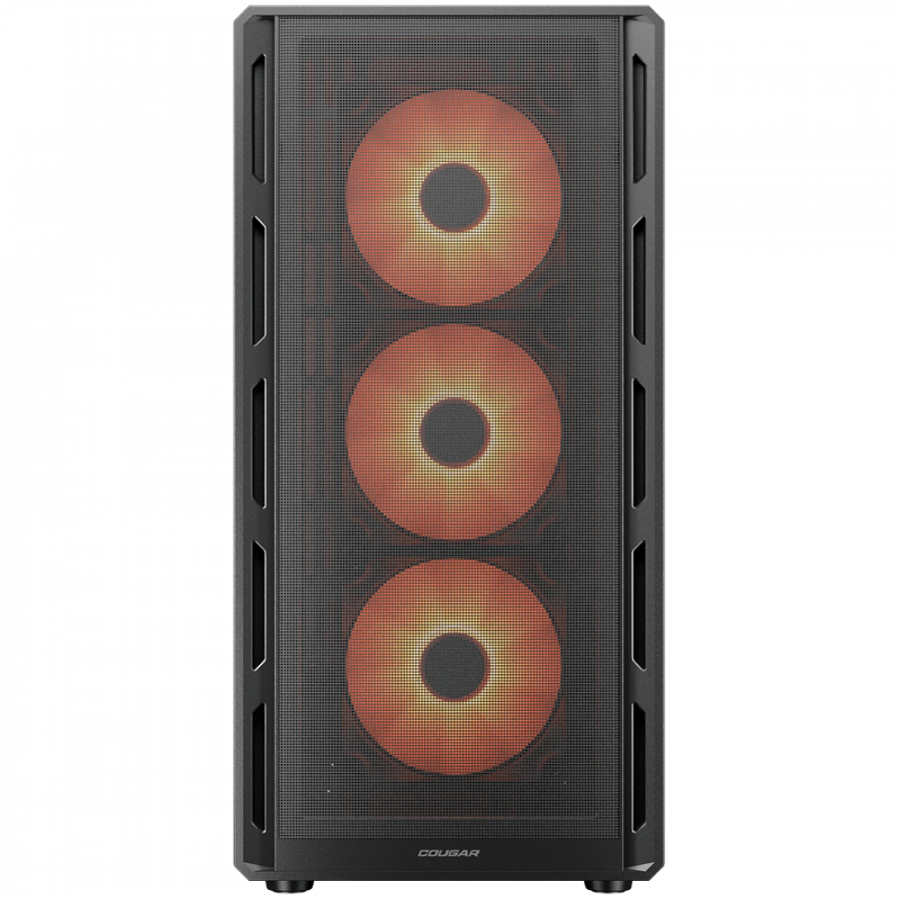 PC-Gehäuse COUGAR AIRFACE PURE PRO Midi Tower RGB schwarz