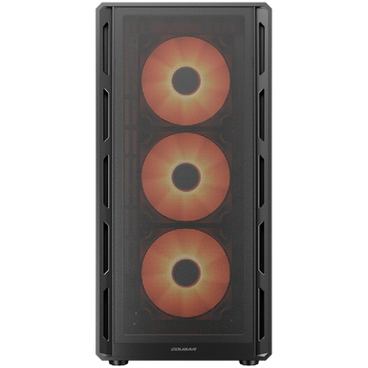 PC-Gehäuse COUGAR AIRFACE PURE PRO Midi Tower RGB schwarz
