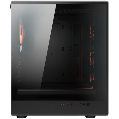 PC-Gehäuse COUGAR AIRFACE PURE PRO Midi Tower RGB schwarz