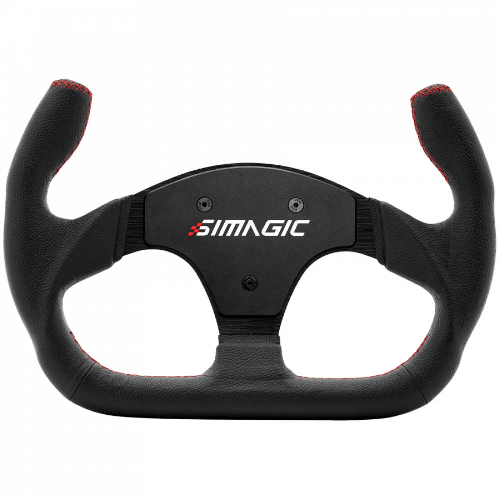SIMAGIC Lenkradkranz 325 mm C-Typ, Leder, ohne Nabe S405