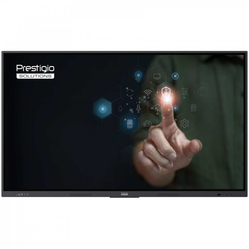 PRESTIGIO SOLUTIONS Multiboard 65" UHD 4K, Android 13, Dual Wi-Fi