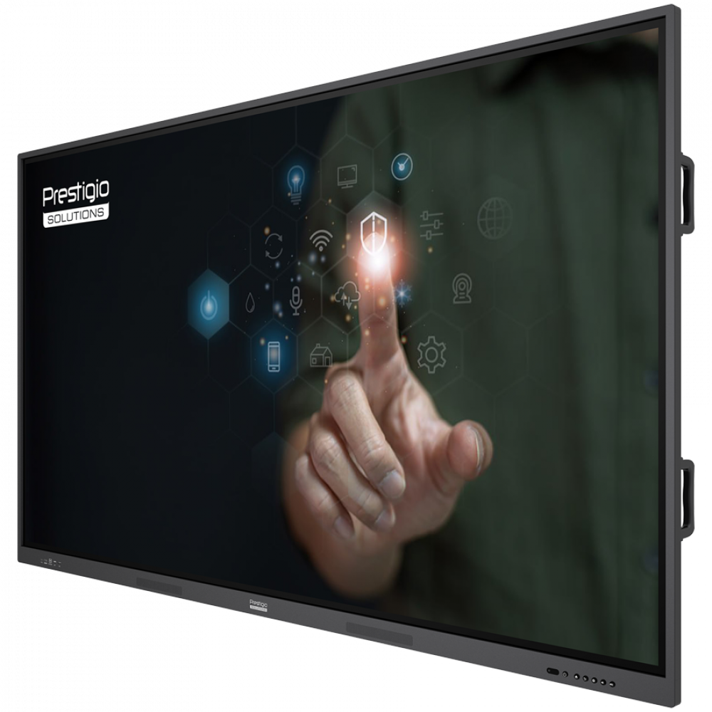 PRESTIGIO SOLUTIONS Multiboard 65" UHD 4K, Android 13, Dual Wi-Fi