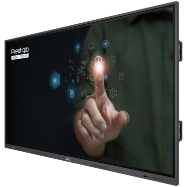 PRESTIGIO SOLUTIONS Multiboard 65" UHD 4K, Android 13, Dual Wi-Fi