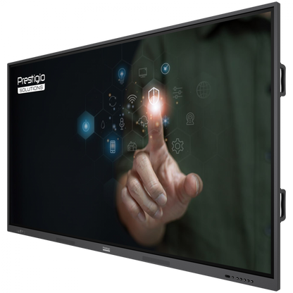 PRESTIGIO SOLUTIONS Multiboard 65" UHD 4K, Android 13, Dual Wi-Fi