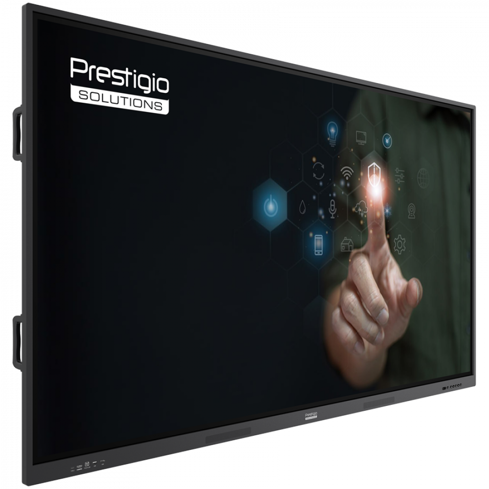 PRESTIGIO SOLUTIONS Multiboard 65" UHD 4K, Android 13, Dual Wi-Fi