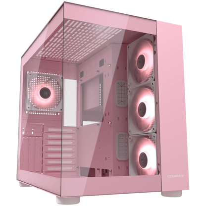 Mid-Tower-Gehäuse COUGAR FV150 RGB pink