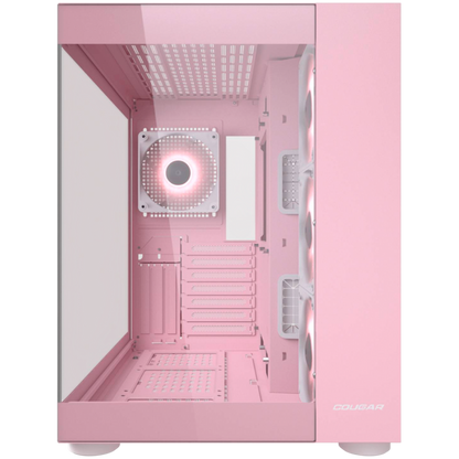 Mid-Tower-Gehäuse COUGAR FV150 RGB pink