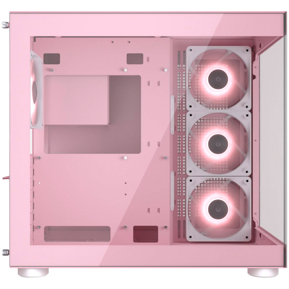 Mid-Tower-Gehäuse COUGAR FV150 RGB pink