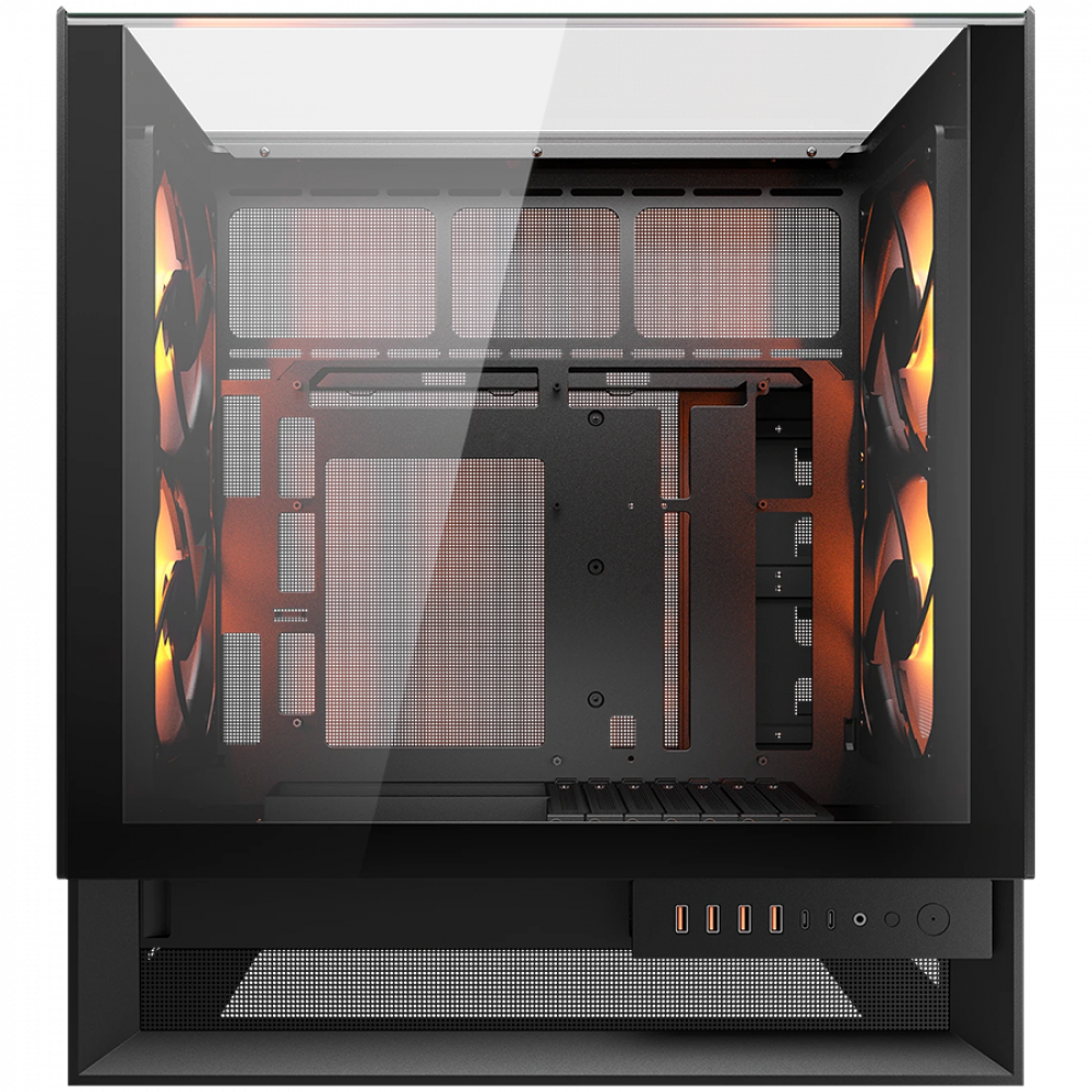COUGAR OmnyX Midi Tower PC-Gehäuse schwarz