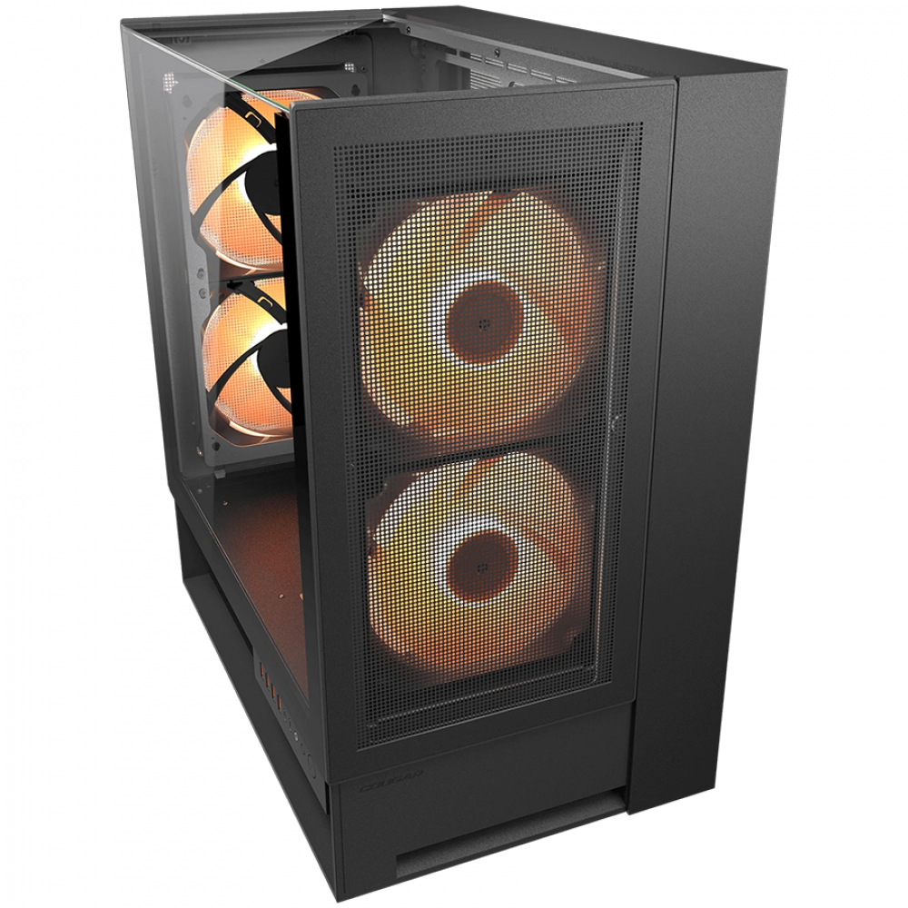 COUGAR OmnyX Midi Tower PC-Gehäuse schwarz