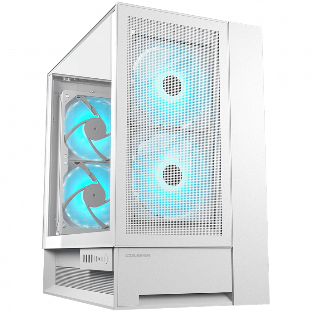COUGAR OmnyX Mid Tower PC case, white