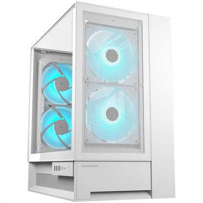 COUGAR OmnyX Mid Tower PC case, white