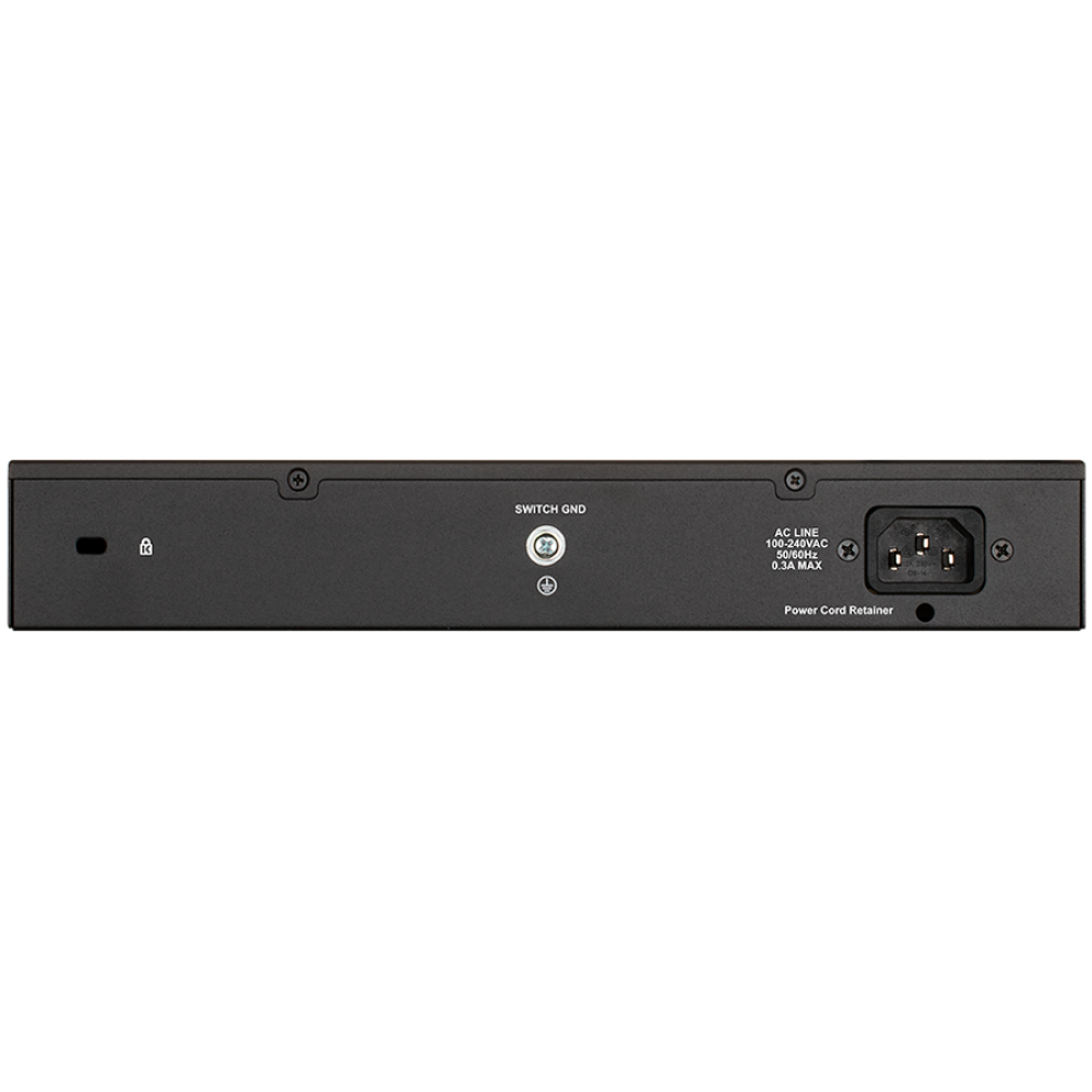 D-Link Switch 24 Ports 1000/100/10 MBit/s Intern Schwarz