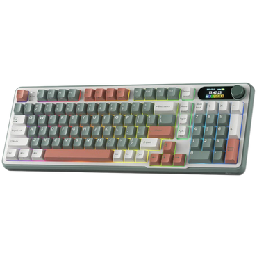 Klawiatura mechaniczna Royal Kludge S98 Chartreuse Switch zielona