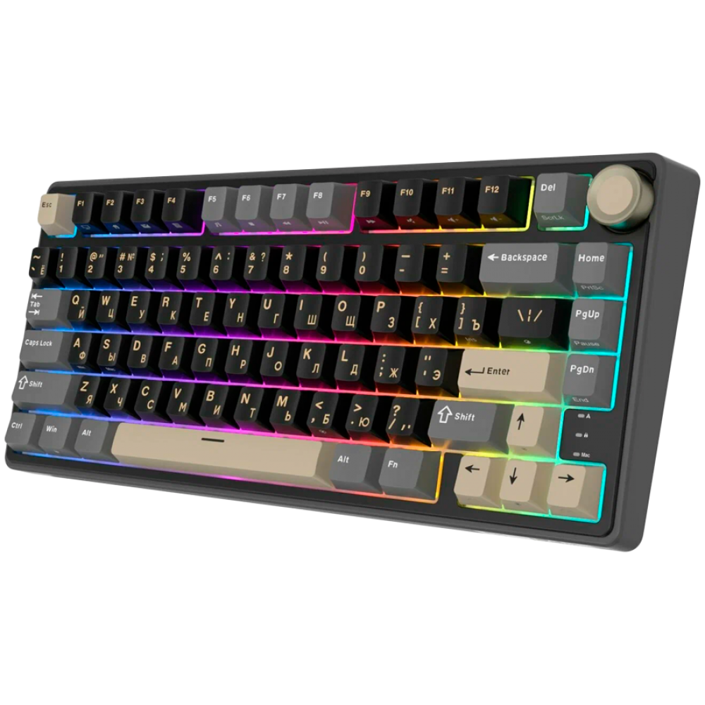Klawiatura gamingowa ROYAL KLUDGE R75 przewodowa z podświetleniem RGB Phantom