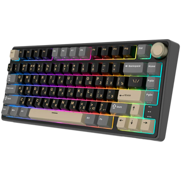 Klawiatura gamingowa ROYAL KLUDGE R75 przewodowa z podświetleniem RGB Phantom