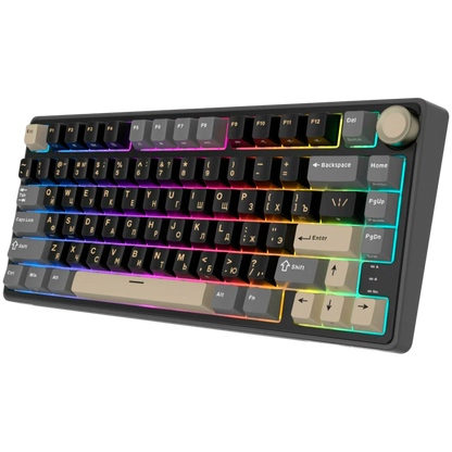 Klawiatura gamingowa ROYAL KLUDGE R75 przewodowa z podświetleniem RGB Phantom