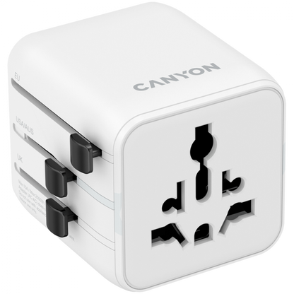 Adapter podróżny EU/UK/US/AUS Canyon OnTour One biały
