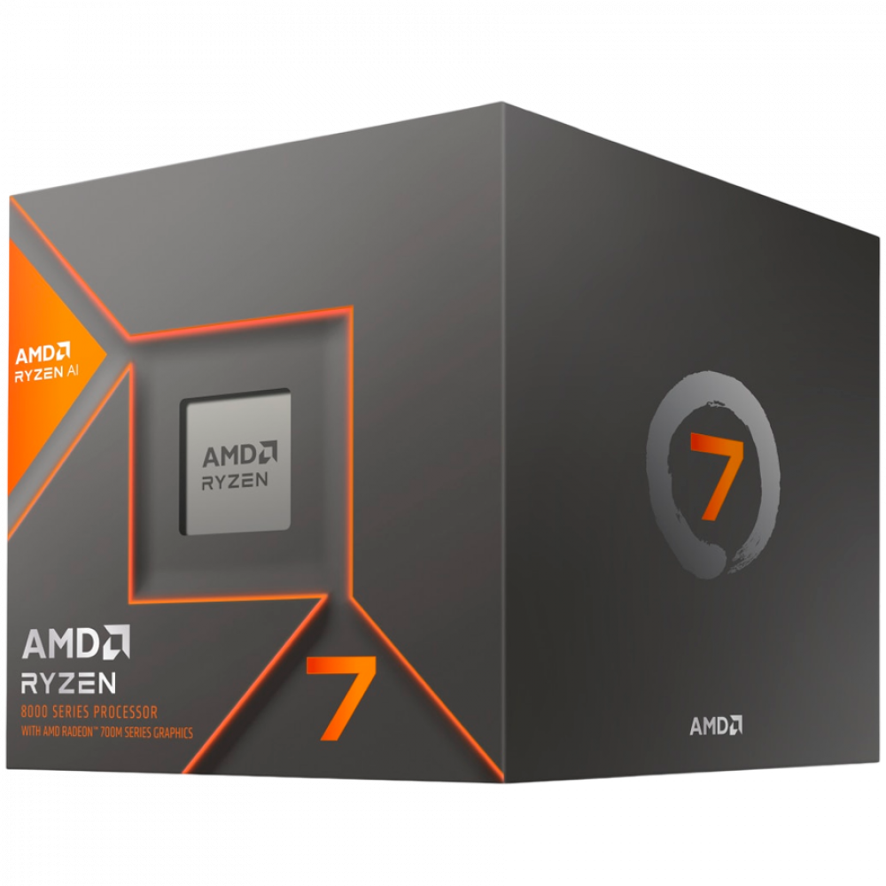 AMD Ryzen 7 8700G 8C/16T 3.8/5.1GHz 24MB 65W AM5 z chłodzeniem Wraith