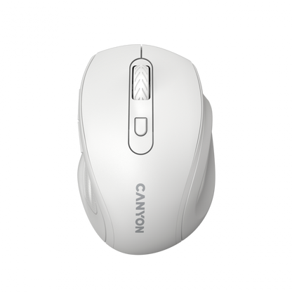 Mysz bezprzewodowa 2.4GHz 1600 DPI Canyon 20 biała