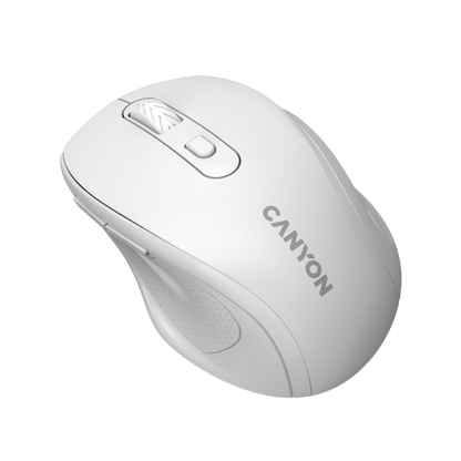 Mysz bezprzewodowa 2.4GHz 1600 DPI Canyon 20 biała