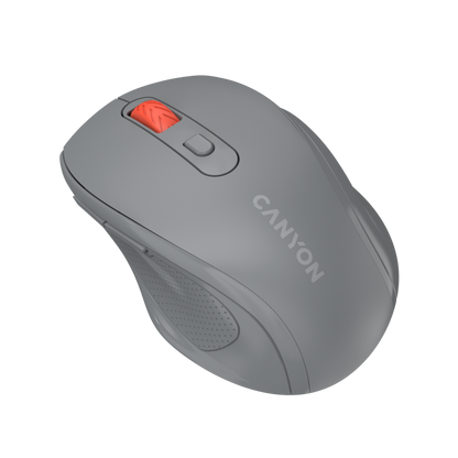 Mysz bezprzewodowa Canyon 2.4GHz, 6 przycisków, sensor MX8650A, 1600 DPI