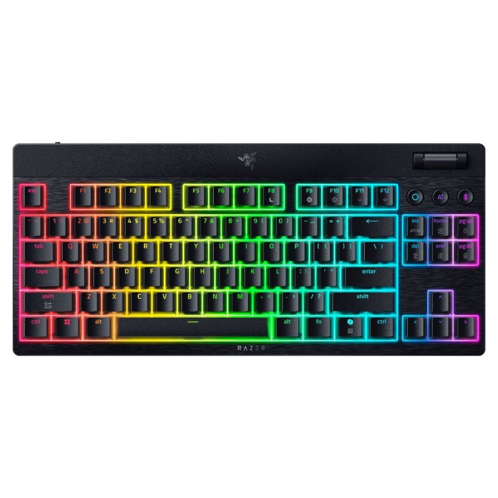 Razer BlackWidow V4 Low Profile Tenkeyless HyperSpeed Yellow Switch US
