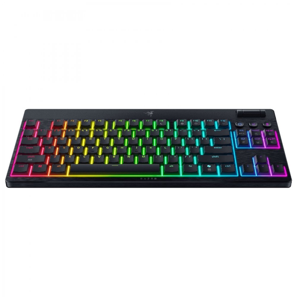 Razer BlackWidow V4 Low Profile Tenkeyless HyperSpeed Yellow Switch US