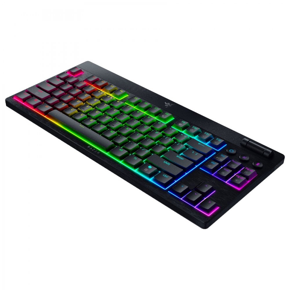Razer BlackWidow V4 Low Profile Tenkeyless HyperSpeed Orange Switch US