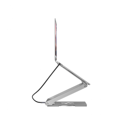 Laptopständer mit USB-C-Hub, HDMI, RJ45, PD Canyon OnStand 2 Grau