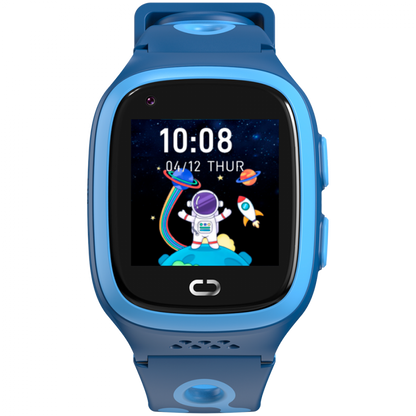 Smartwatch für Kinder 4G eSIM GPS WiFi Canyon ZEFYR KW-49 blau