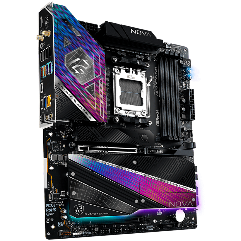 ASROCK X870 Nova WiFi Mainboard Sockel AM5 ATX