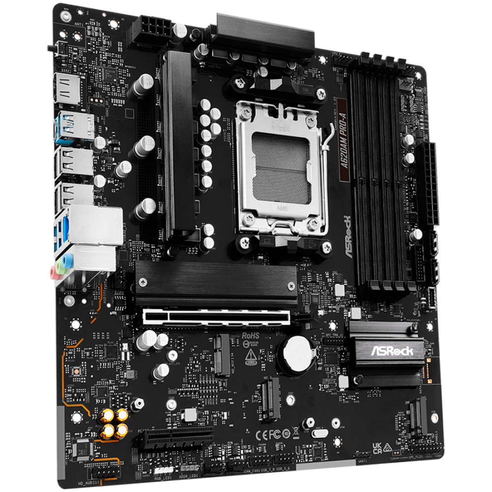 Mainboard ASROCK A620AM PRO A Micro ATX AMD A620 DDR5 8000 MHz